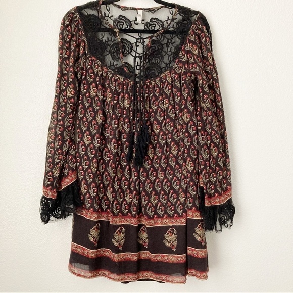 Free People Nomad Child Boho Dress | Size XS - Picture 4 of 10